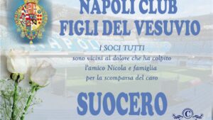 Il cordoglio del Napoli club per la scomparsa di Bruno Fratta
